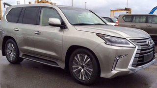 2016 Lexus LX Gets Evil Cheese-Grater Face And A Sweet New Interior